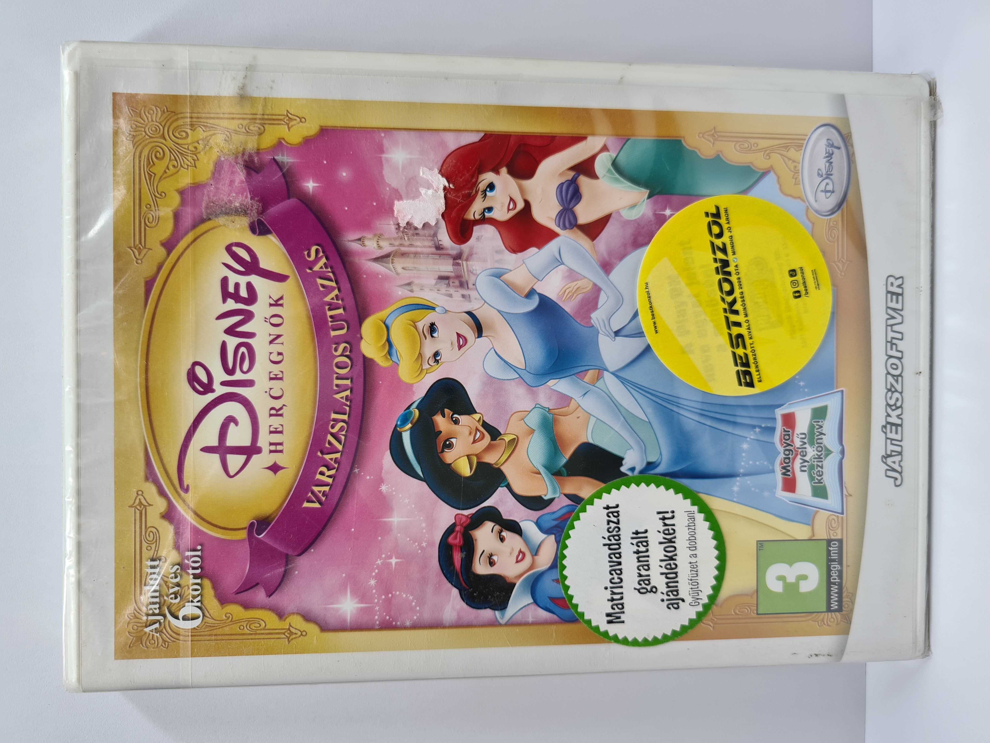 PC Disney Hercegnők Varázslatos Utazás lemezes/Új/ - 3