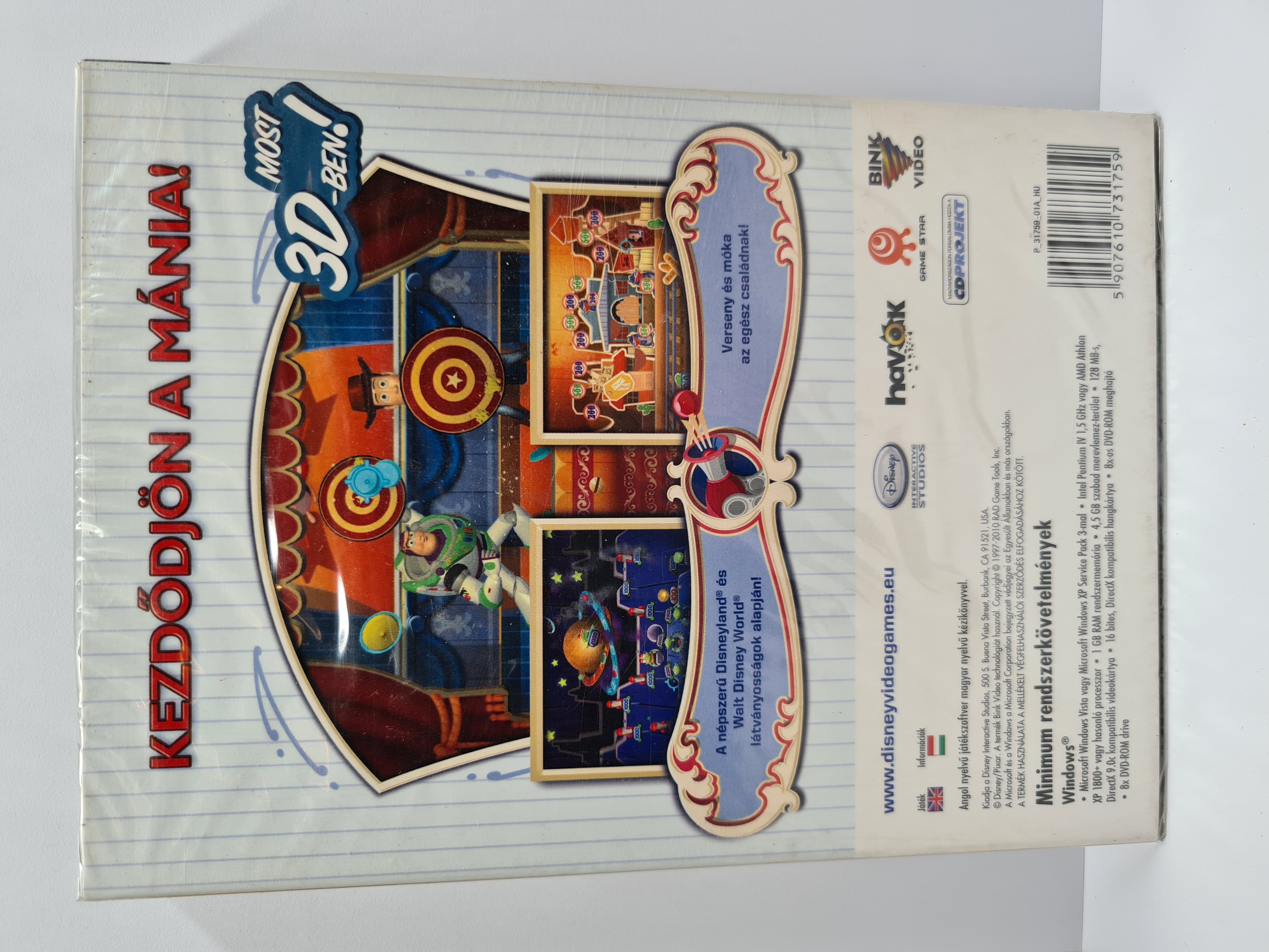 PC Disney - Toy Story MANIA LEMEZES  /Új/ - 4