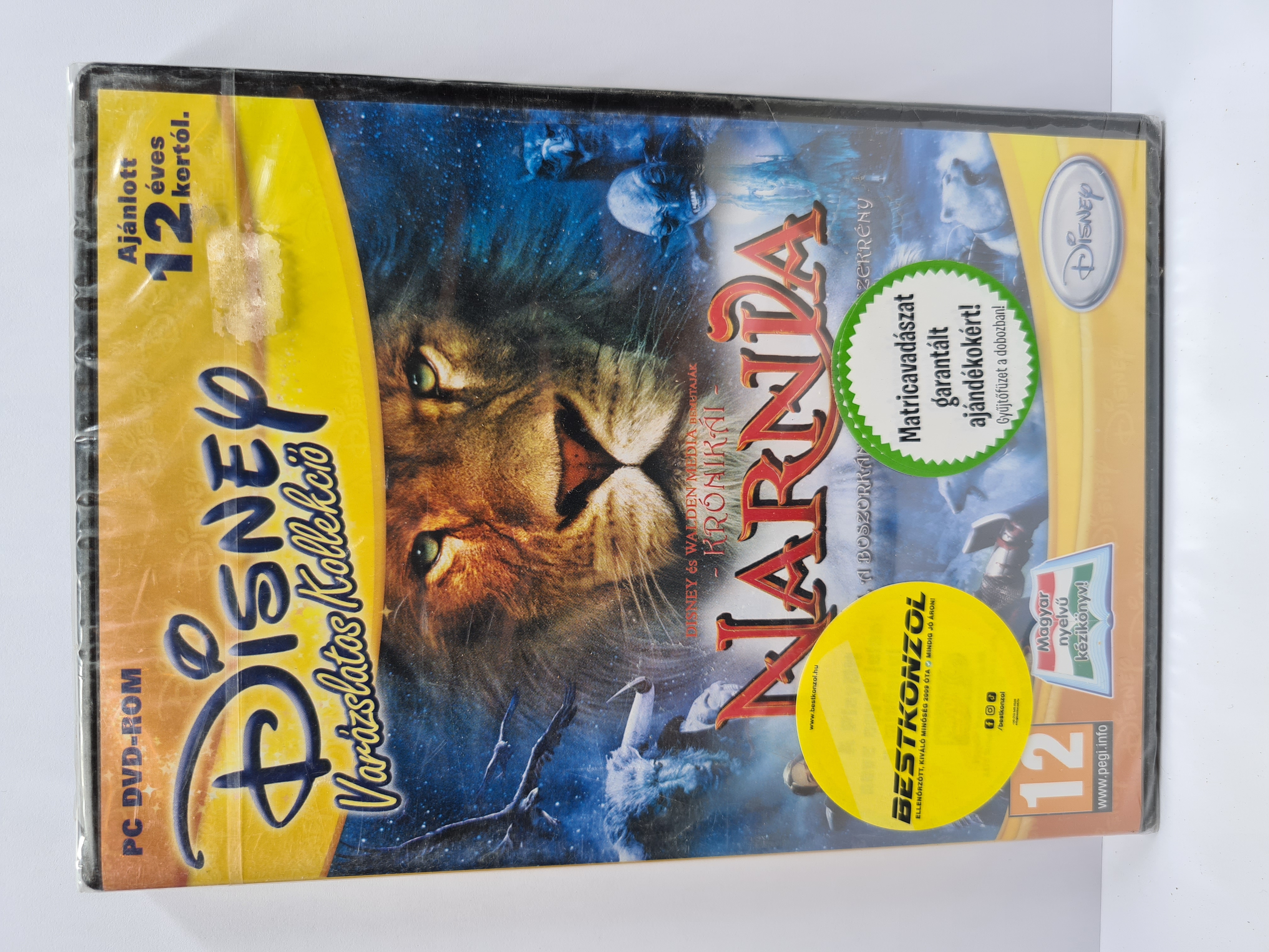 PC Disney Varázslatos Kollekció NARNIA  lemezes/Új/ - 2