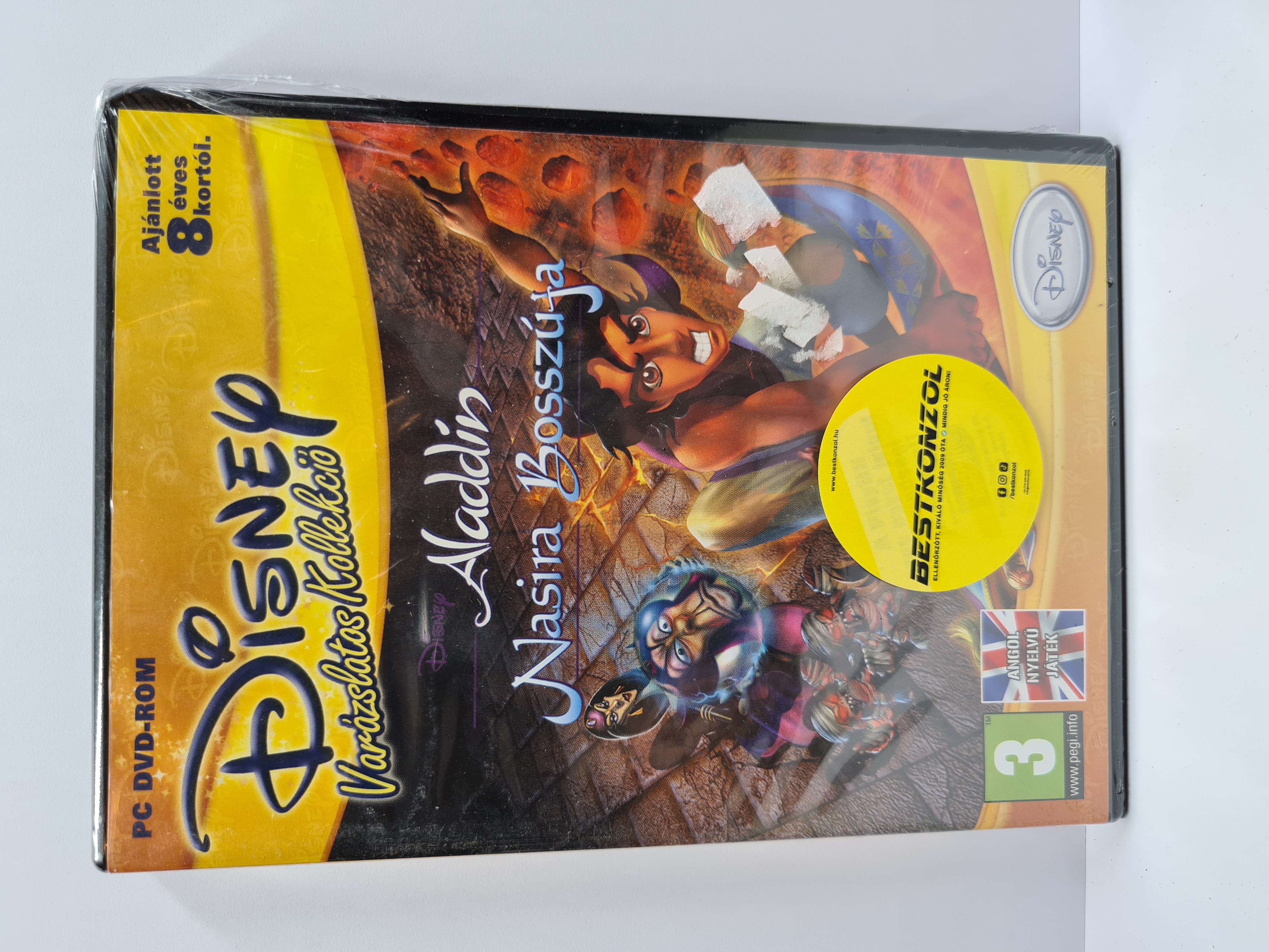 PC Disney Varázslatos Kollekció  Aladdin Nasira Bosszúja lemezes /Új/ - 3