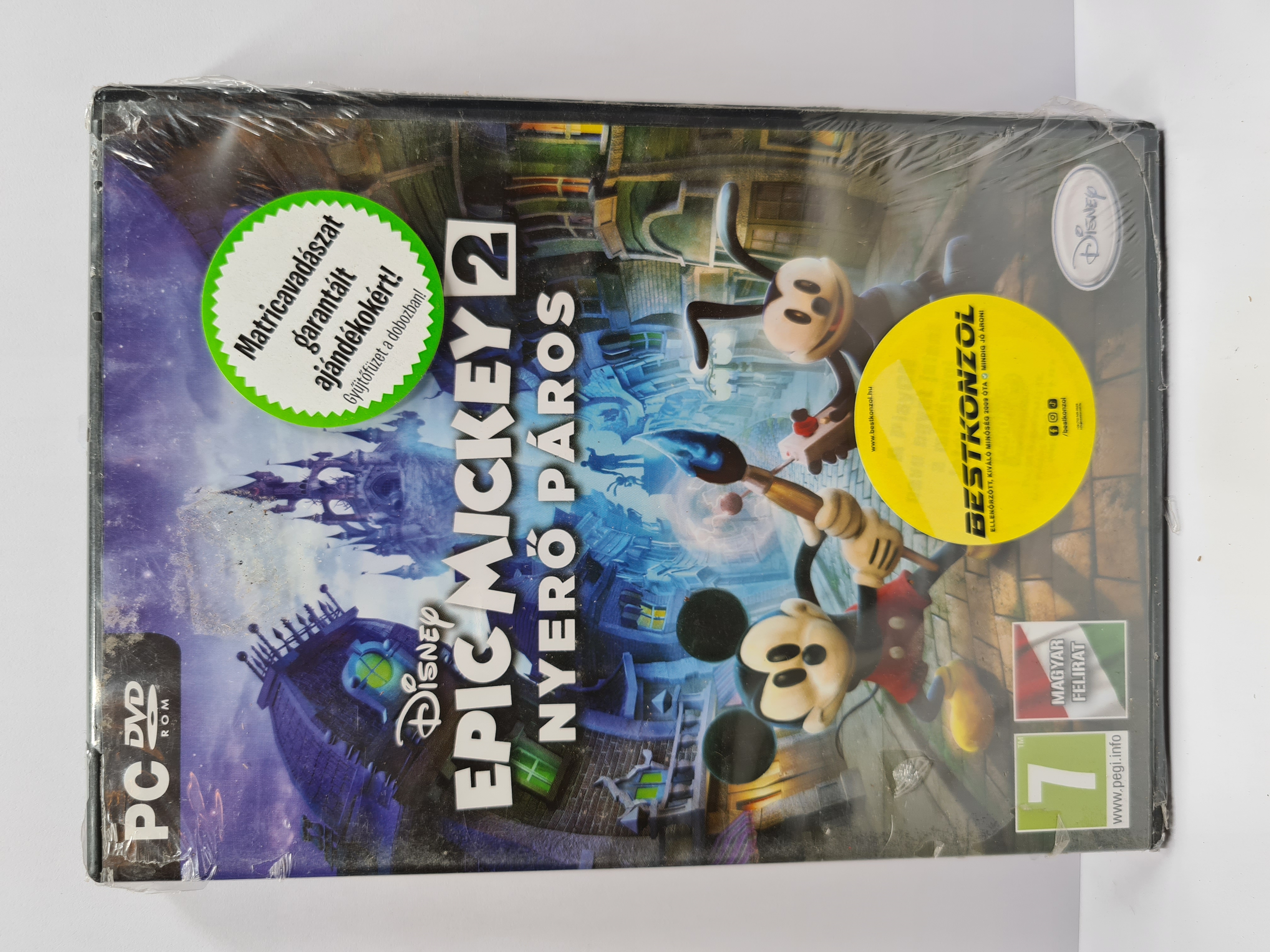 PC Disney Epic Mickey 2. Nyerő páros lemezes magyar felirat  /Új/ - 4