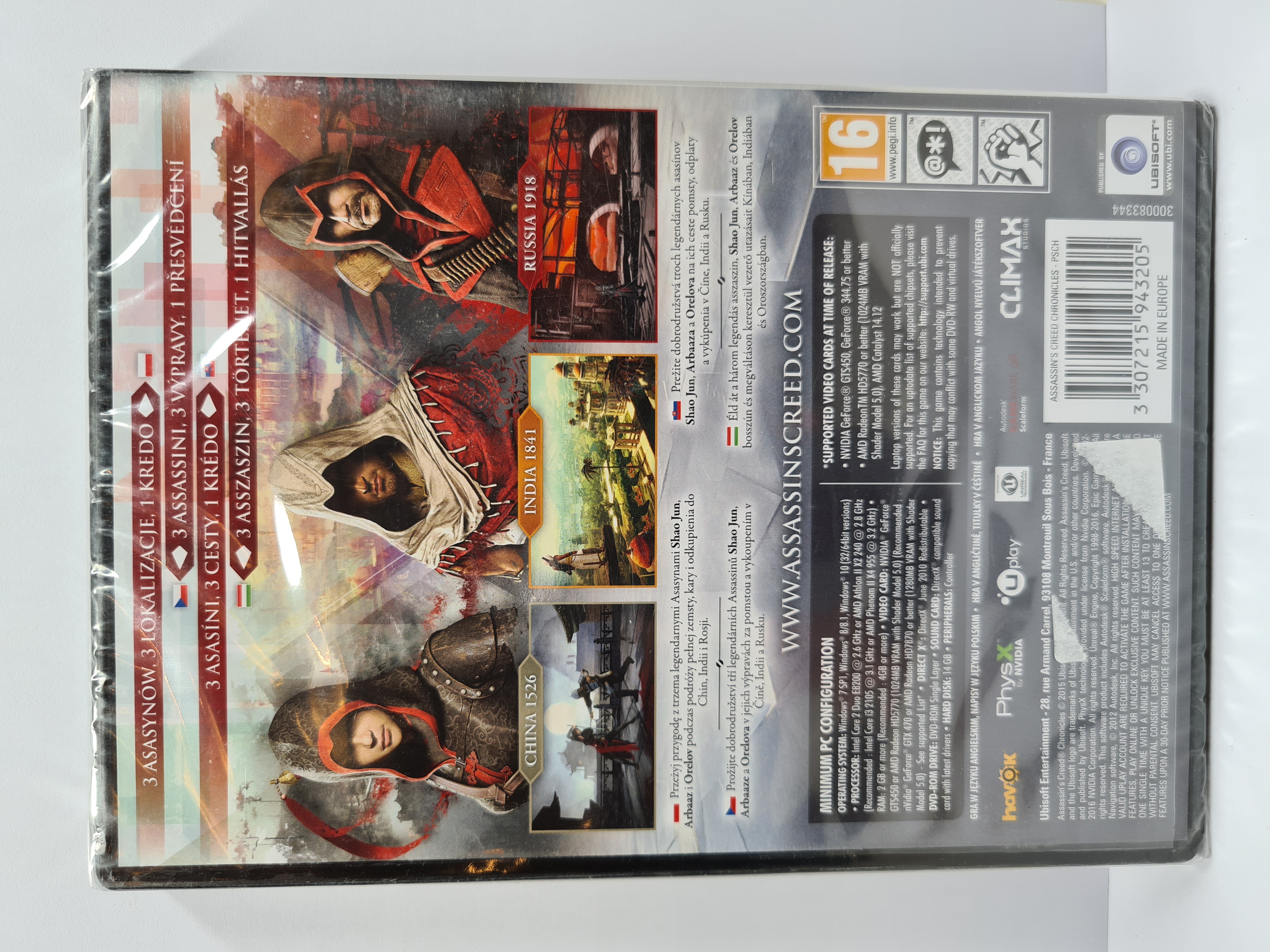 PC Assassin's Creed CHRONICLES DVD magyar /Új/ - 4