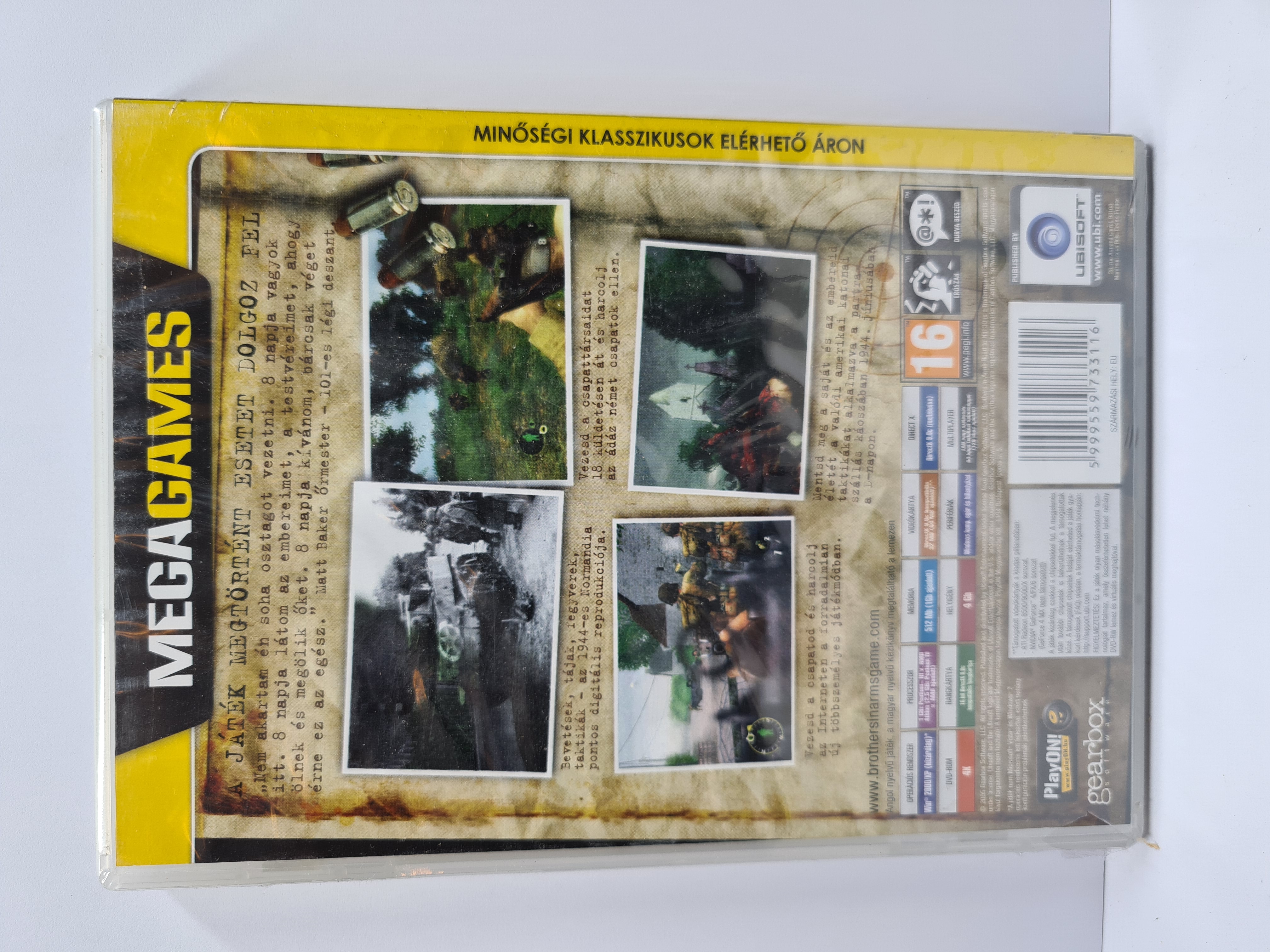 PC Brothers in arms Road to hill 30 DVD /Új/ - 5