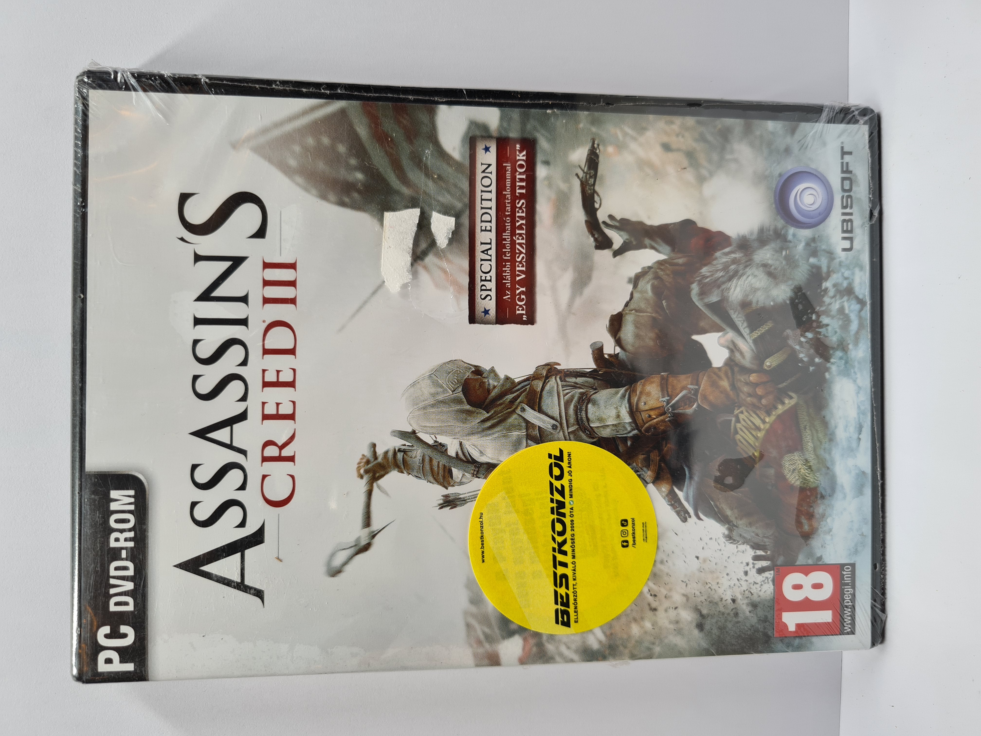 PC Assassin's Creed III. lemezes special edition /Új/ - 4