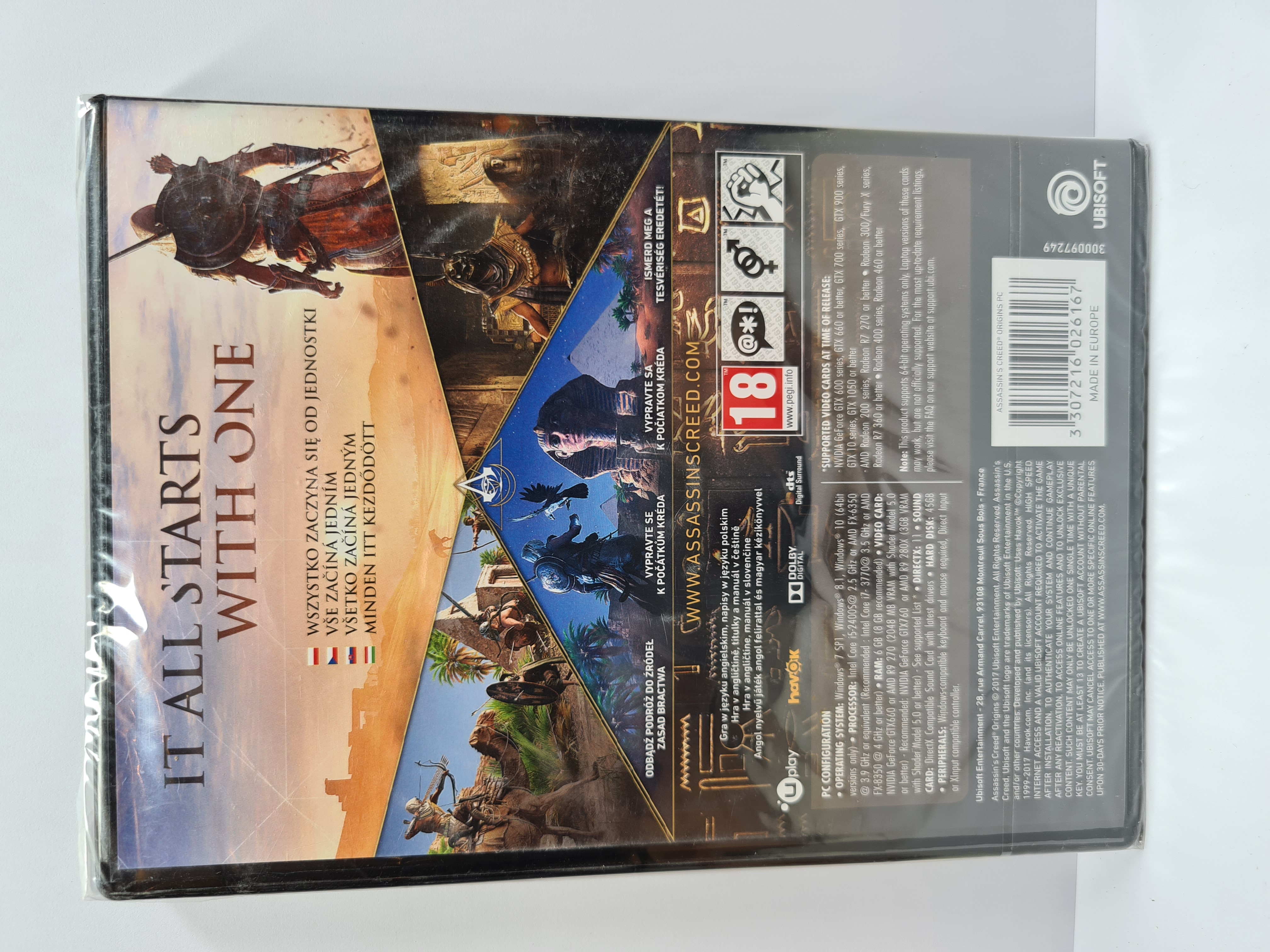 PC Assassin's Creed Origins DVD magyar /Új/ - 3