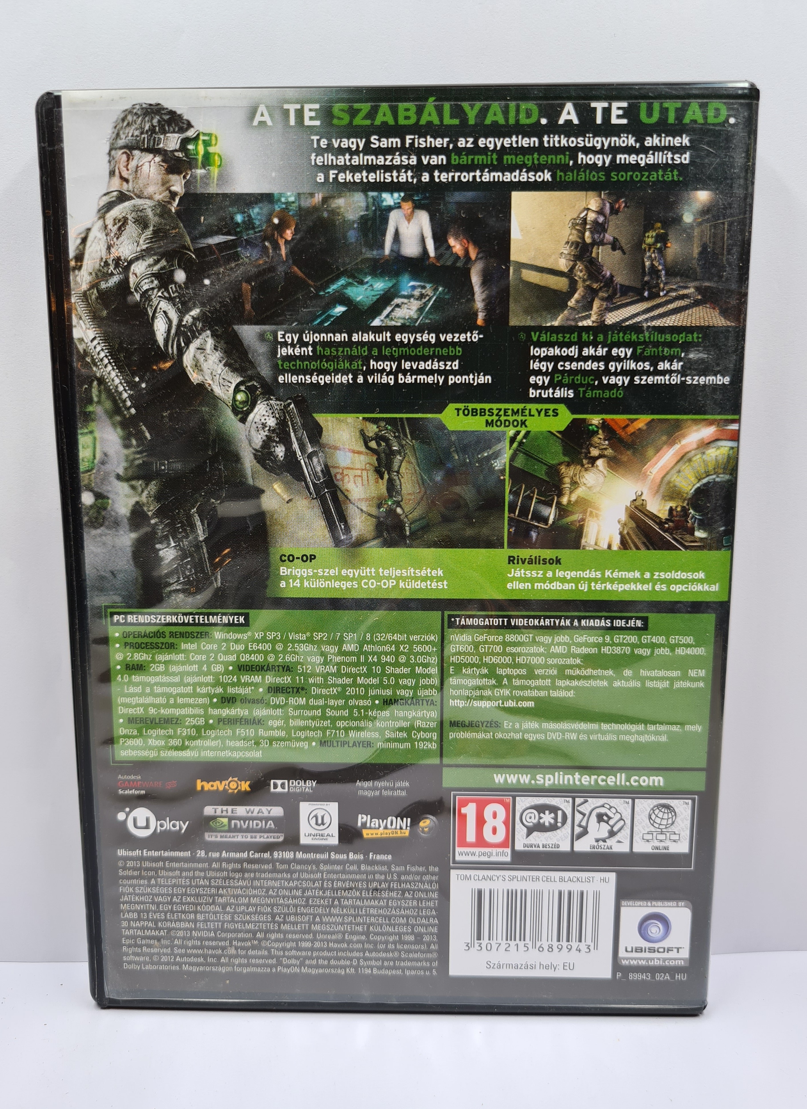 PC Tom Clancy's Splinter Cell Blacklist magyar felirat /ÚJ/ - 3