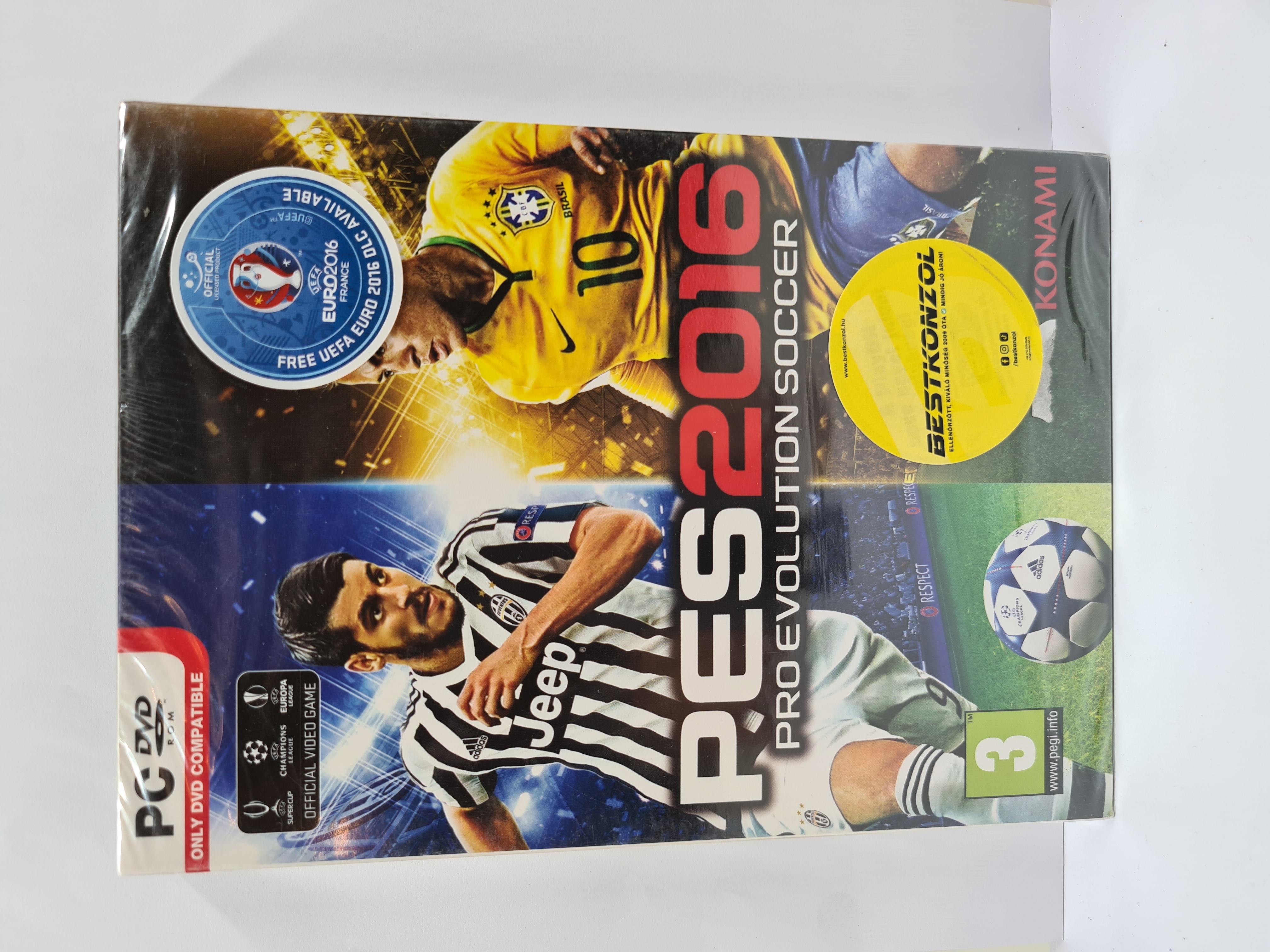 PC PES Pro Evolution Soccer 2016 /ÚJ/ Lemezes változat - 2