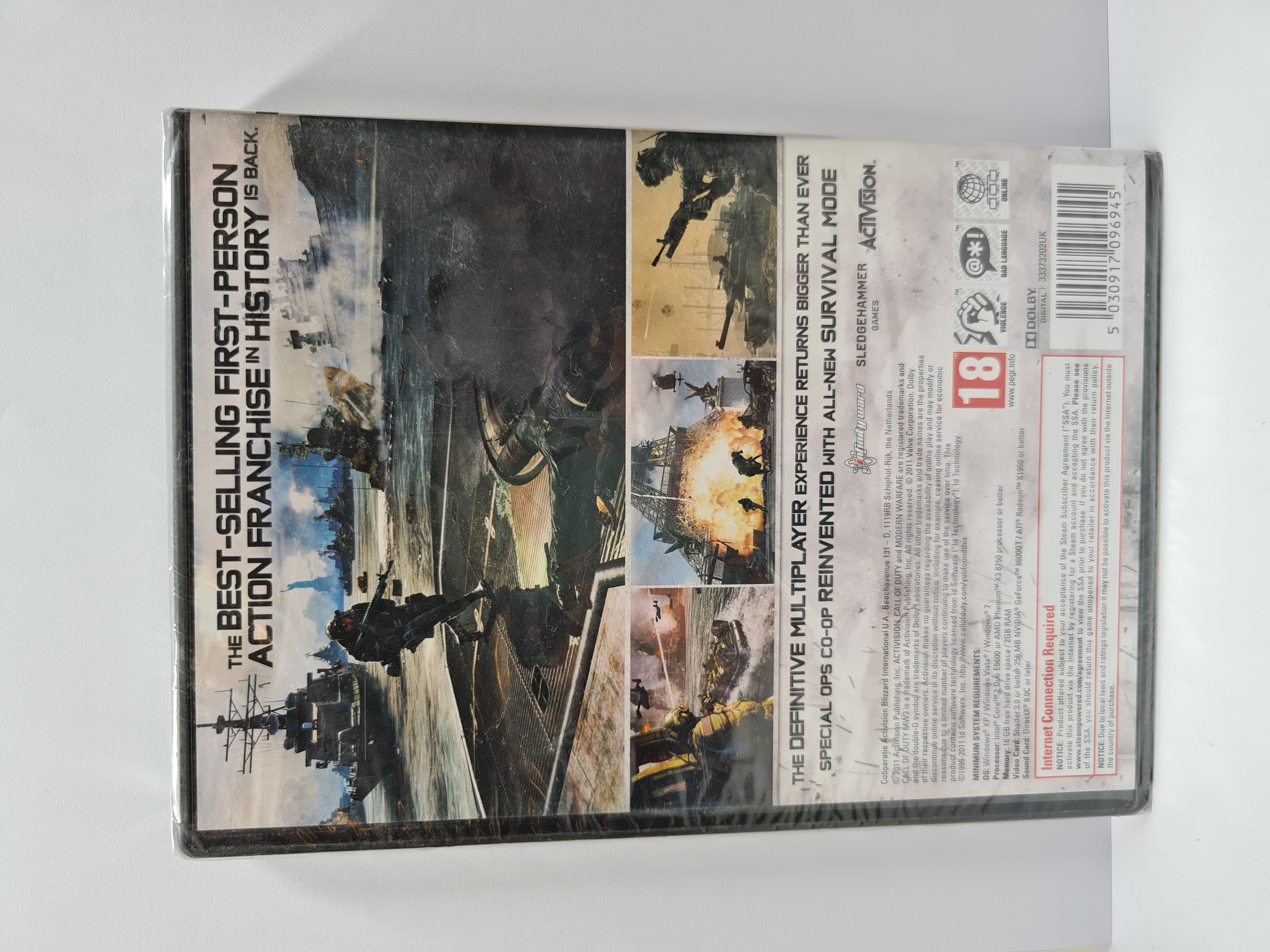 PC Call of Duty Modern Warfare 3 DVD /ÚJ/ - 3