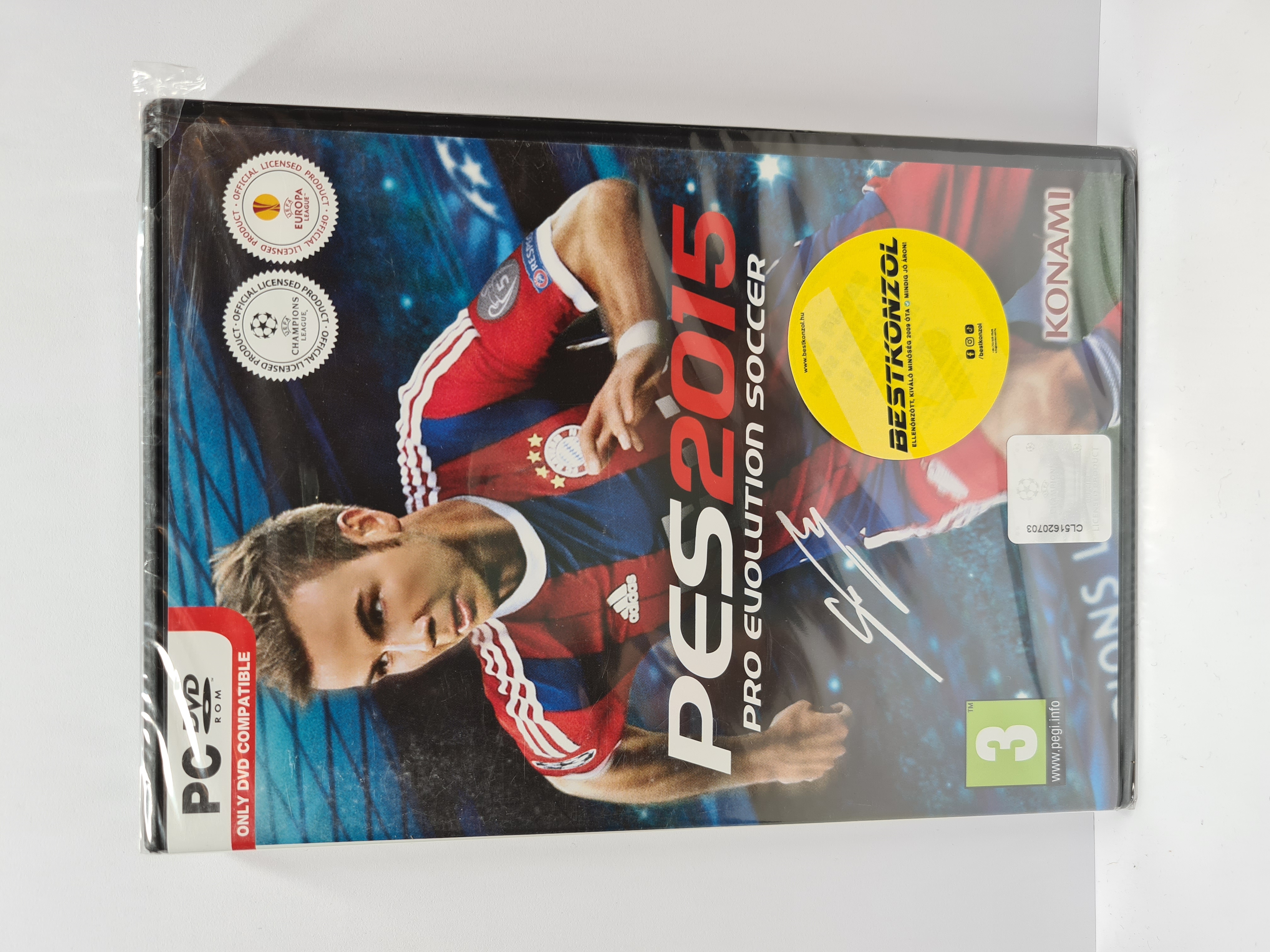 PC PES 2015 Pro Evolution Soccer /ÚJ/ Lemezes változat - 2