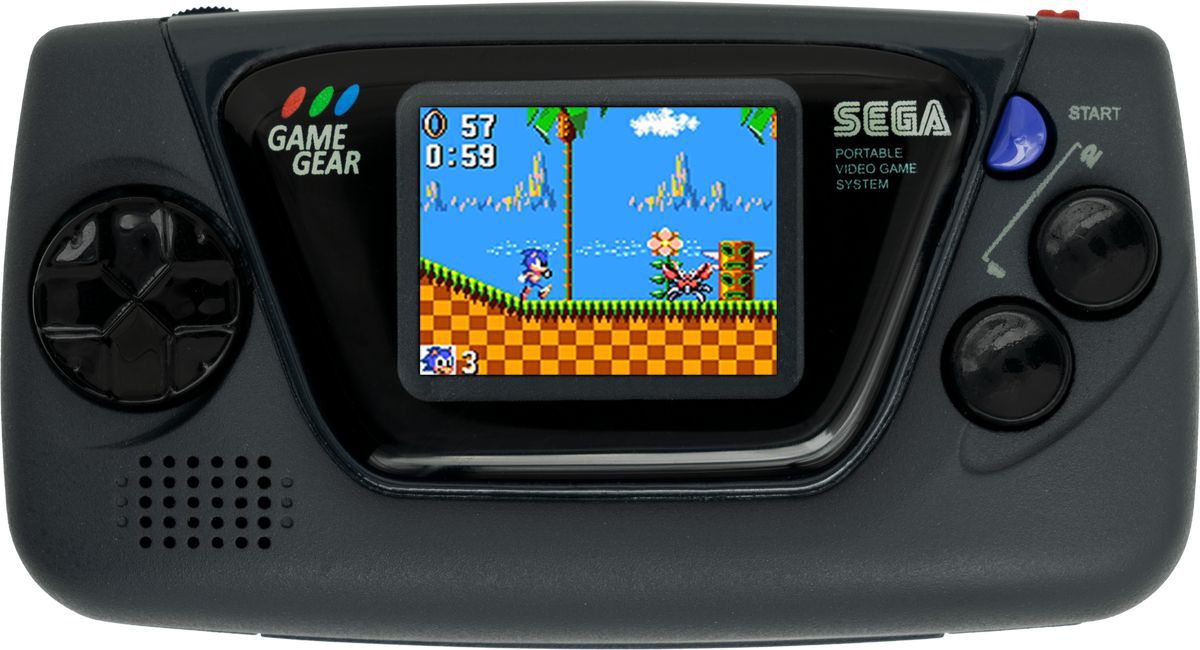 Sega Game Gear Sonic 2 játékkal - 2