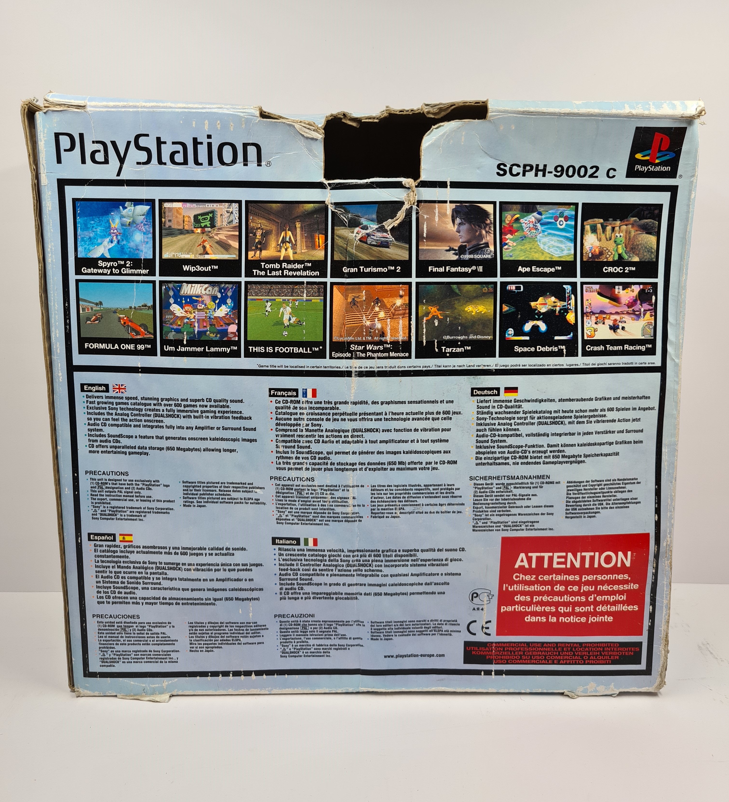 Sony Playstation (PS1) használt gyári dobozzal - 4