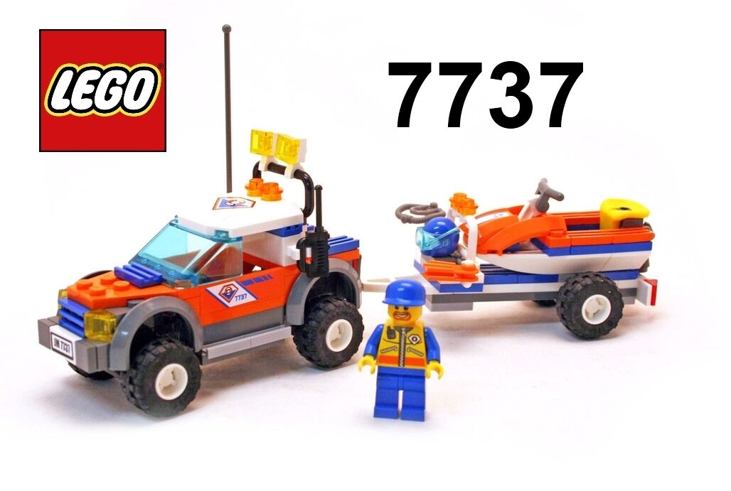 LEGO 7737 - Parti őrség 4WD & Jet Scooter - Coast Guard 4WD & Jet Scooter - 2