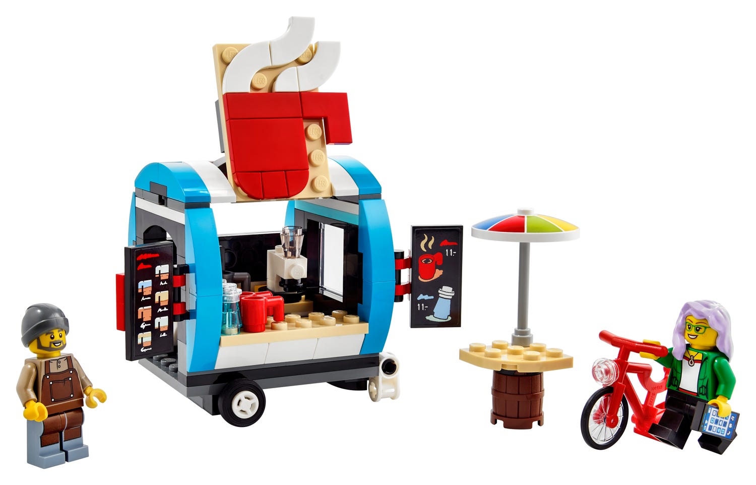 LEGO 40488 - Kávés kocsi - Coffee Cart  - 2