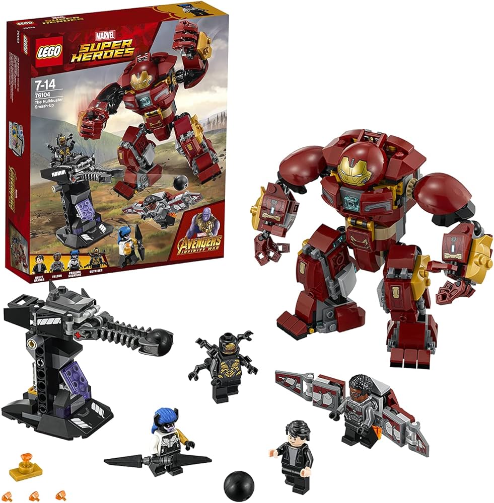 LEGO 76104 - Hulkbuster összecsapás - The Hulkbuster Smash-Up - 2