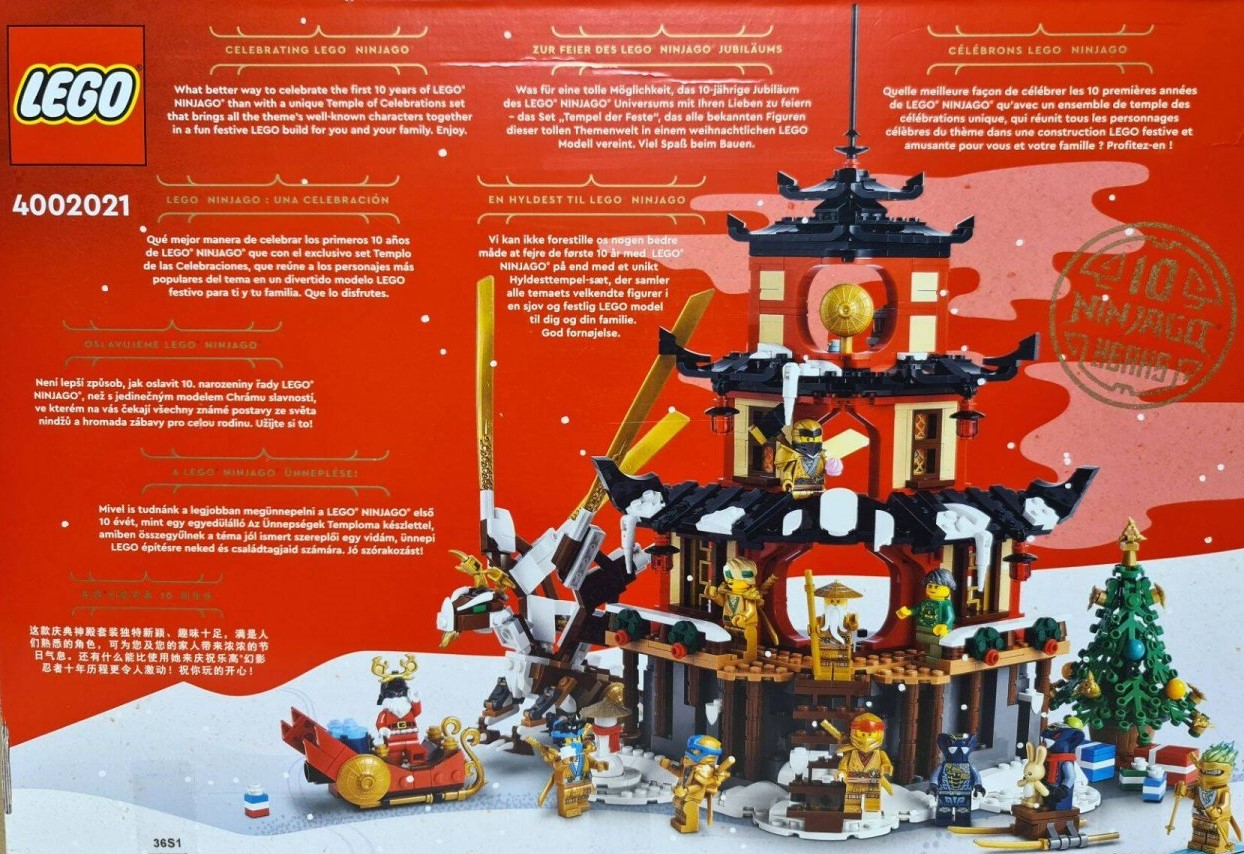 LEGO Ninjago 4002021 - Employee Exclusive - The Temple of Celebrations - 2