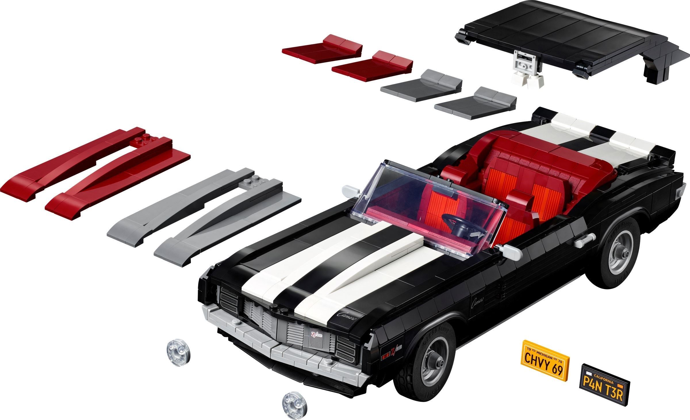 LEGO 10304 - Chevrolet Camaro Z/28 1969 - 3