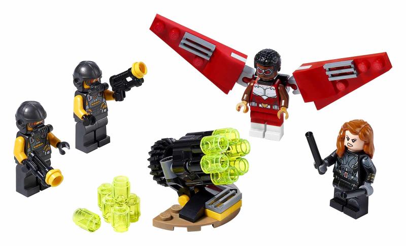 LEGO 40418 - Falcon & Black Widow team up - 2