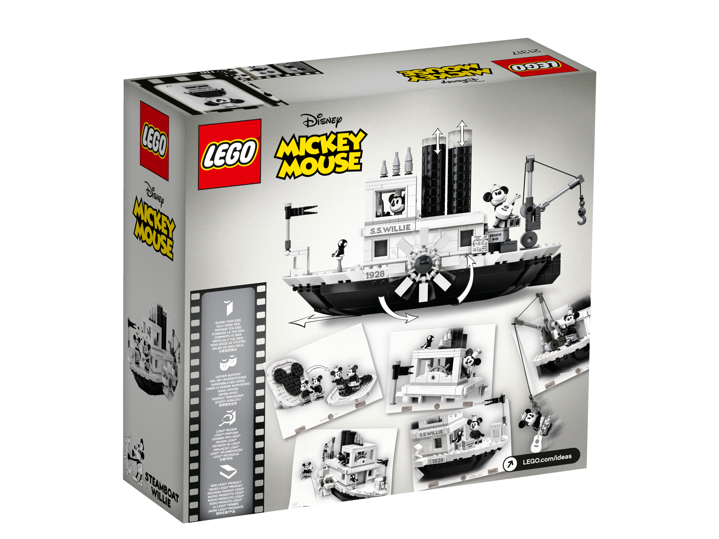 LEGO 21317 - Steamboat Willie - 2