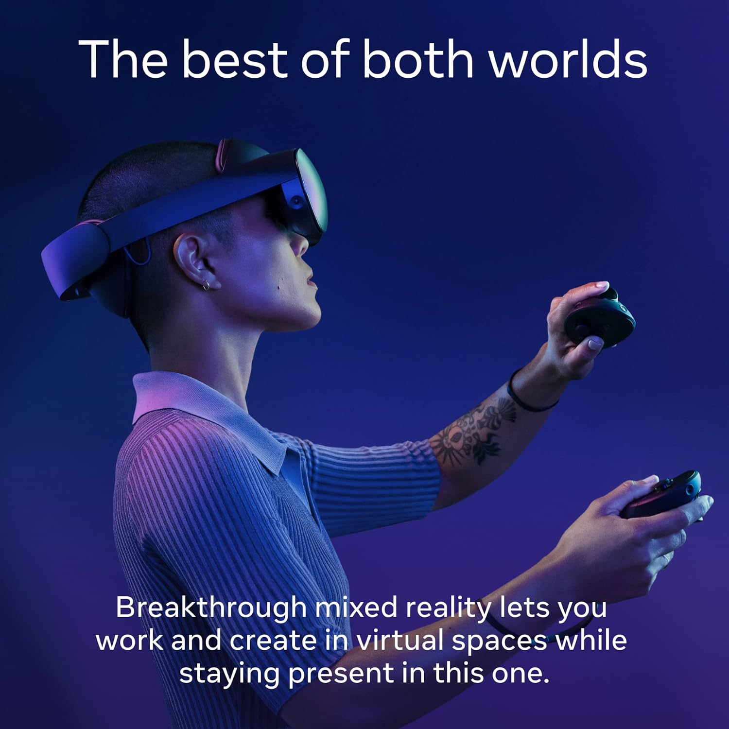 Oculus Meta Quest Pro (256 GB) ( Új ) (8990041201) (899-00416-01) - 4