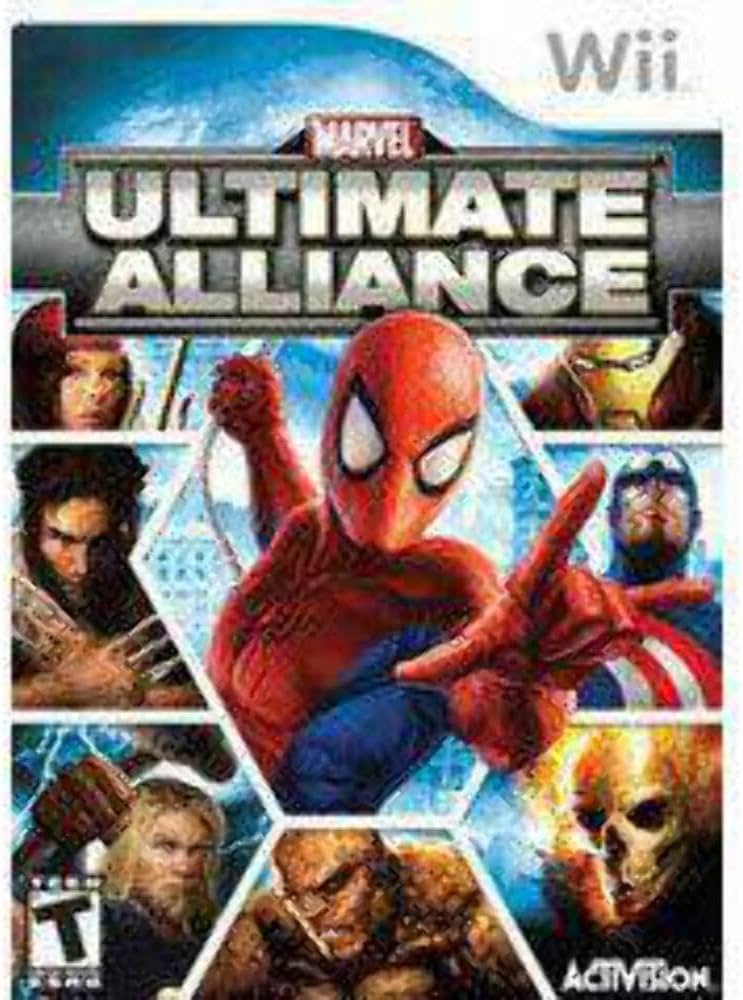 Nintendo Wii Marvel Ultimate Alliance