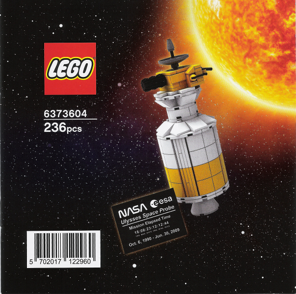 LEGO 5006744 Ulysses Space Probe - Alternate Item No: 6373603, 6373604 - 2