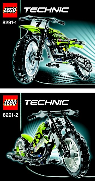 LEGO 8291 Dirt Bike  - 2