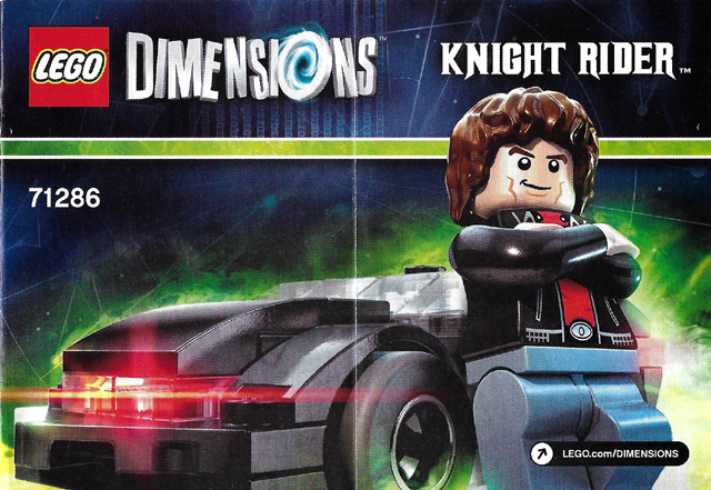 LEGO 71286 Fun Pack - Knight Rider (Michael Knight and K.I.T.T.) - 2