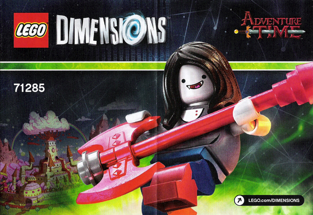 LEGO 71285 Fun Pack - Adventure Time (Marceline the Vampire Queen and Lunatic Amp) - 2