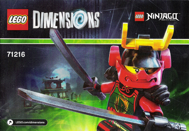 LEGO 71216 Fun Pack - Ninjago (Nya and Samurai Mech) - 2