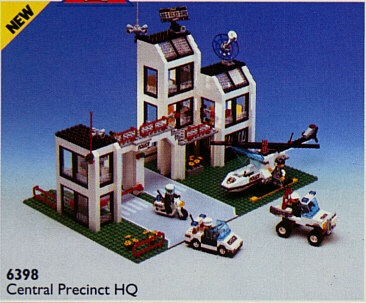 LEGO 6398 - Központi főhadiszállás - Central Precinct HQ - 2