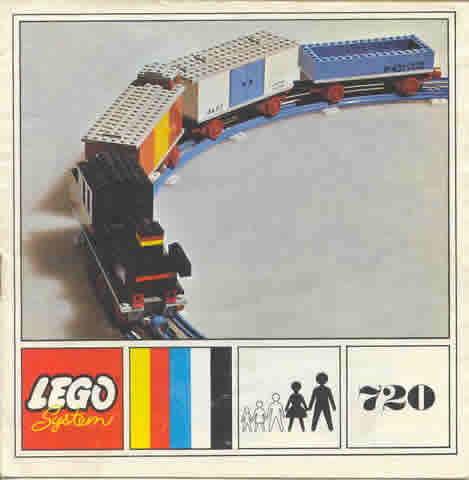 LEGO 720 Train with 12V Electric Motor - 2