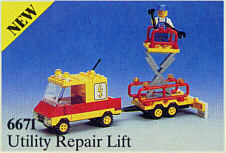 LEGO  6671   Utility Repair Lift - 2