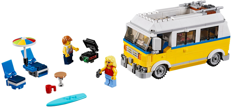 LEGO 31079  Sunshine Surfer Van - 2