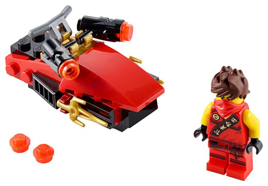 LEGO 30293 Kai Drifter polybag - 2