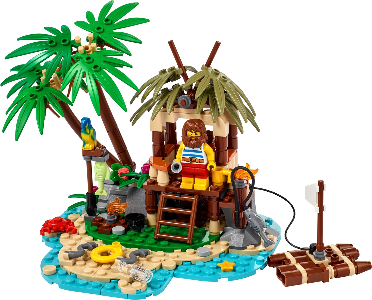 LEGO 40566 Ray The Castaway - Ray a hajótörött - 2