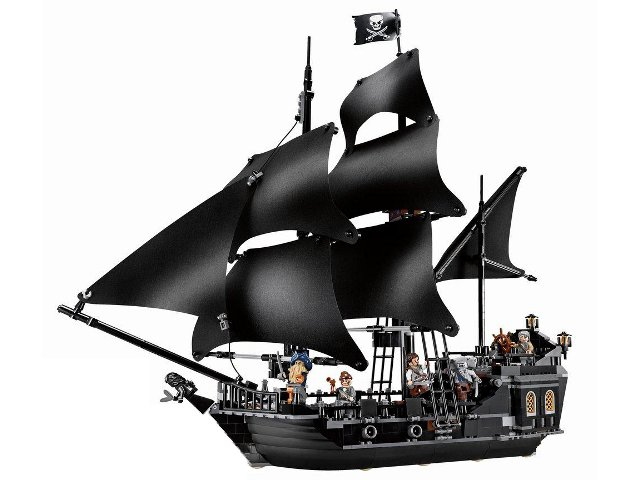 LEGO 4184 The Black Pearl - A Karib tenger kalózai - Fekete gyöngy - 2