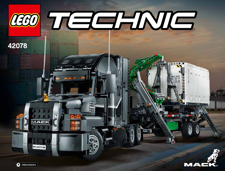 LEGO 42078 - Mack Anthem - Mack Anthem kamion leírás nélkül - 3