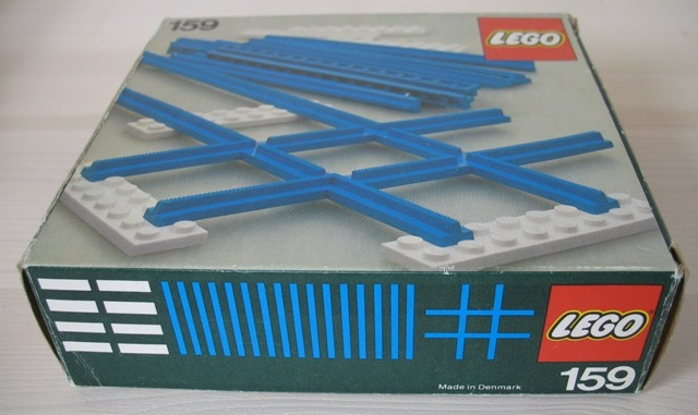 LEGO 159 - Crossover, Straight Rails