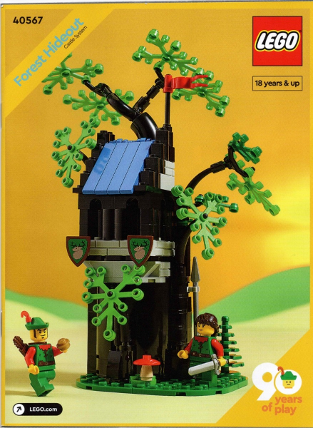 LEGO 40567 Forest Hideout-Erdei búvóhely - 3