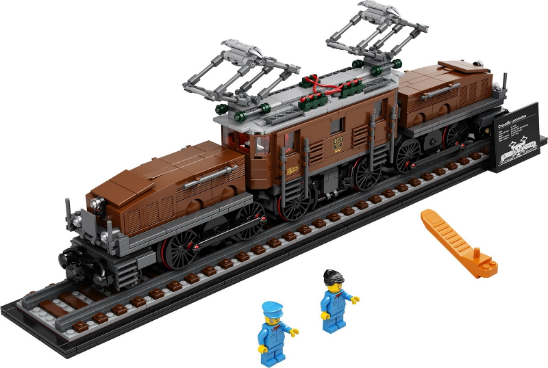 LEGO 10277 - Crocodile Locomotive  - 2