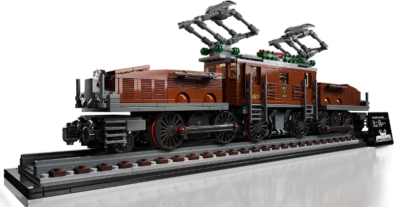 LEGO 10277 - Crocodile Locomotive  - 3