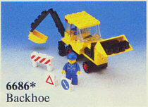 Lego 6686 - Backhoe - 2