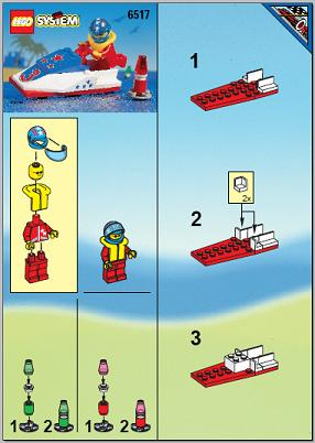  Lego 6517 -  Water Jet - 2