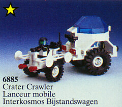 Lego 6885 -  Saturn Base Main Team (Crater Crawler)  - 2