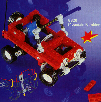 Lego 8820 - Mountain Rambler Item  - 3