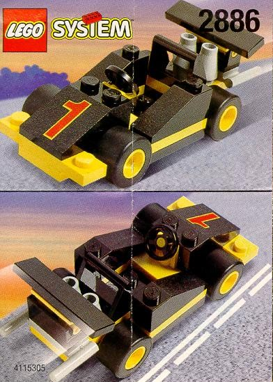 Lego 2886 - Formula 1 Racing Car - 3