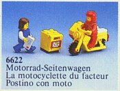 Lego 6622 Mailman on Motorcycle - 2