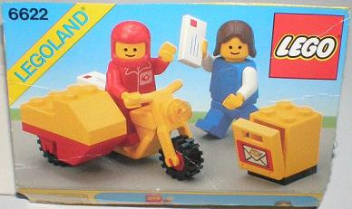 Lego 6622 Mailman on Motorcycle - 3