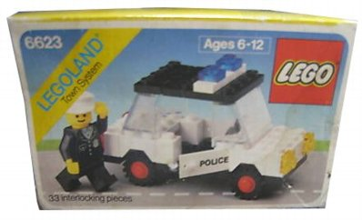 Lego 6623 Police Car - 3