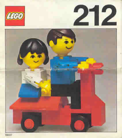 Lego 212 Scooter - 2